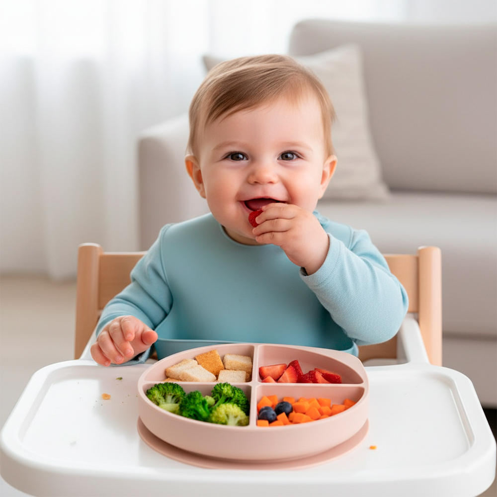 Prato De Silicone Life Criança Multicolor Antiderrapante