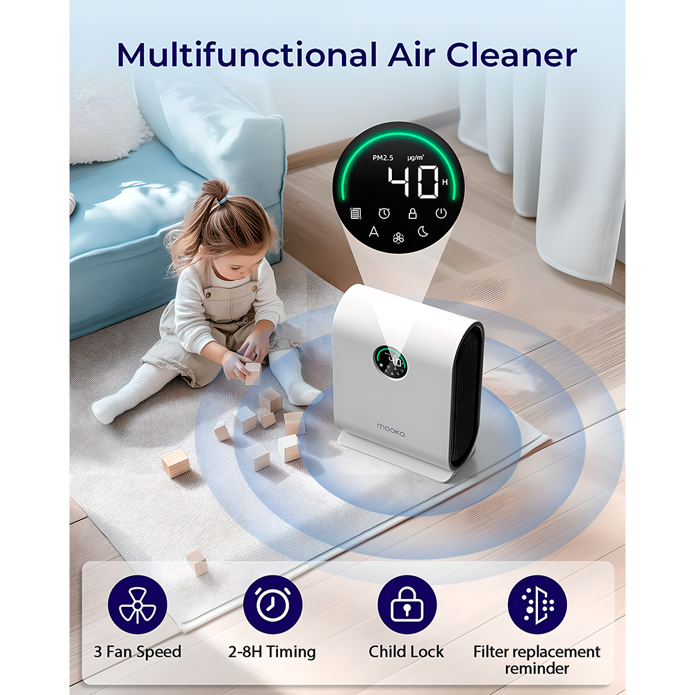 Purificador De Ar Life KJ217L Filtro HEPA Silencioso