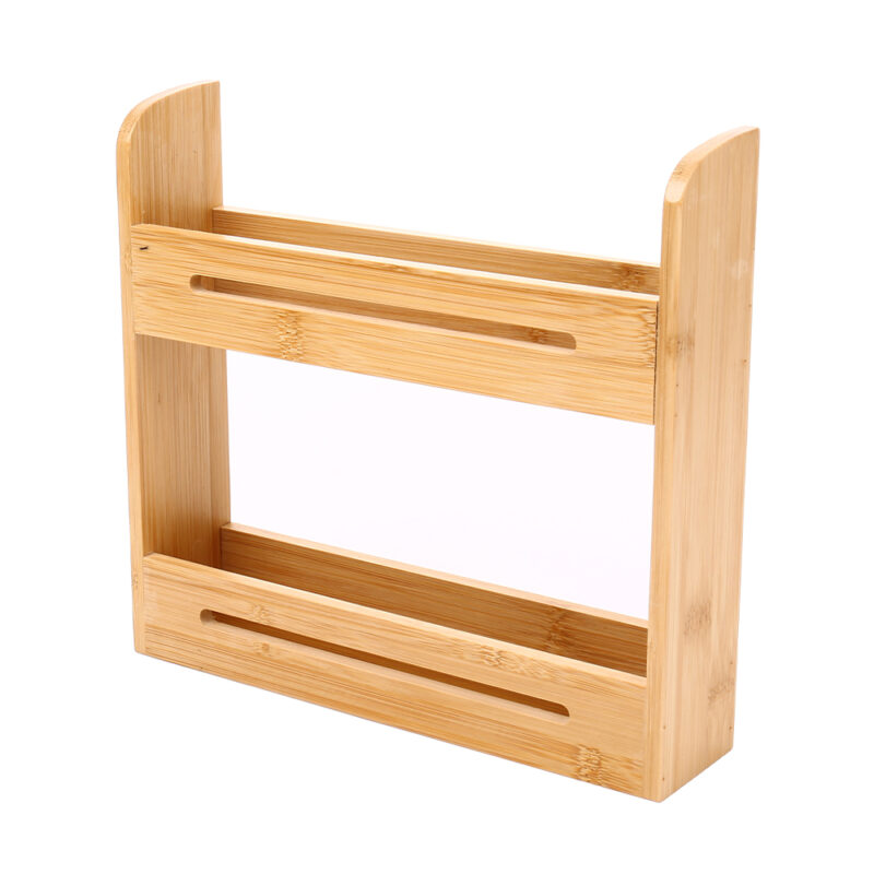 Young Shiny Rack Temperos Bambu Organizador Cozinha