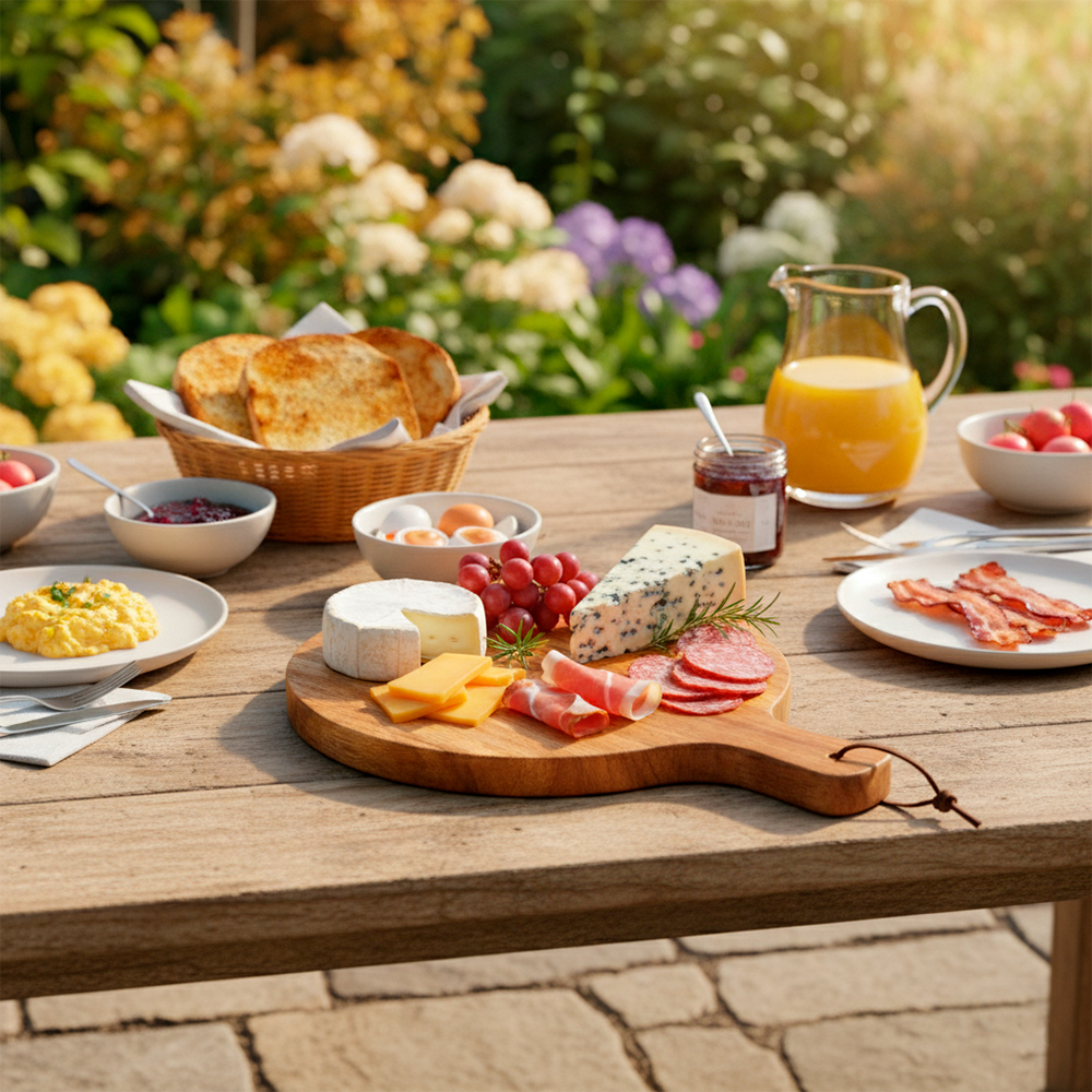 Tábua De Queijo Young Shiny Petisqueira pra Servir Frios