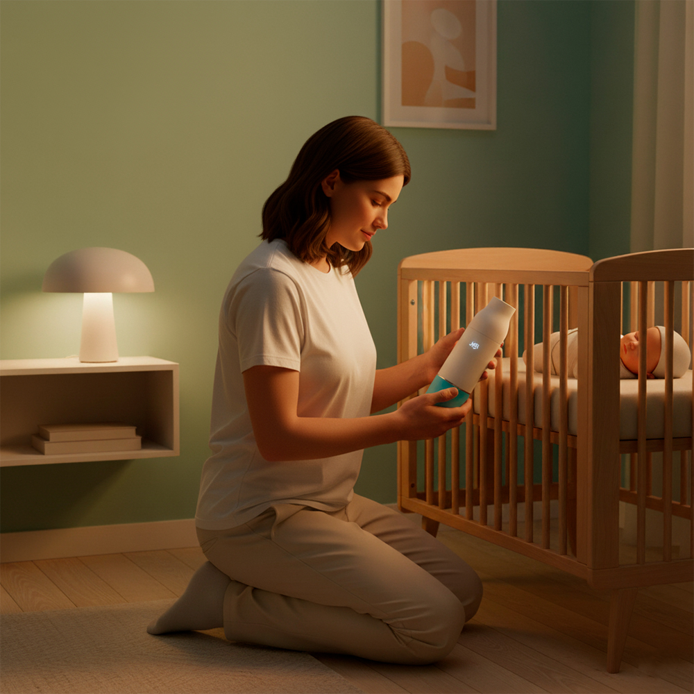 Jiffi Aquecedor De Mamadeira Portátil Bebê Viagem Rápido