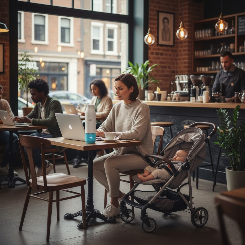 Jiffi Aquecedor De Mamadeira Portátil Bebê Viagem Rápido