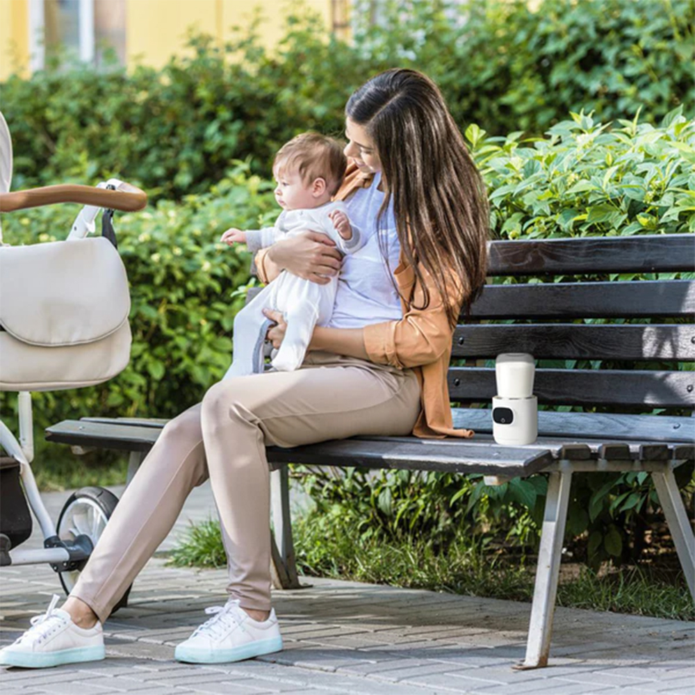 Jiffi Aquecedor De Mamadeira Portátil 2.0S Sem Fio