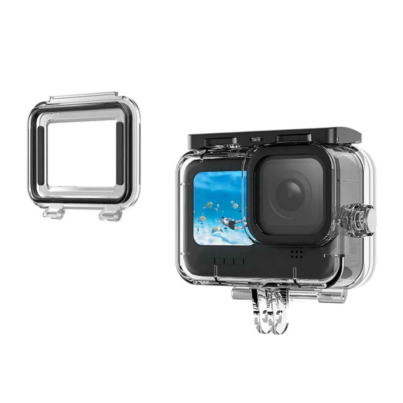 Telesin Caixa Estanque GoPro Hero 9-13 Profundidade 45m