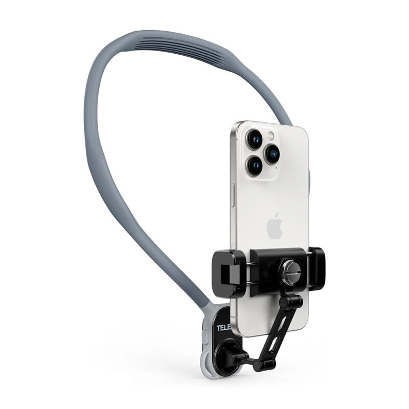 Telesin Suporte Celular Pescoço Mãos Livre Gravação Vlog