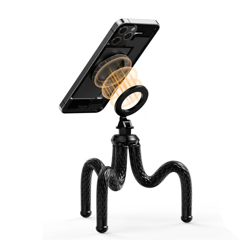 Telesin Tripé Magnético Flexível Celular Magsafe Vídeo