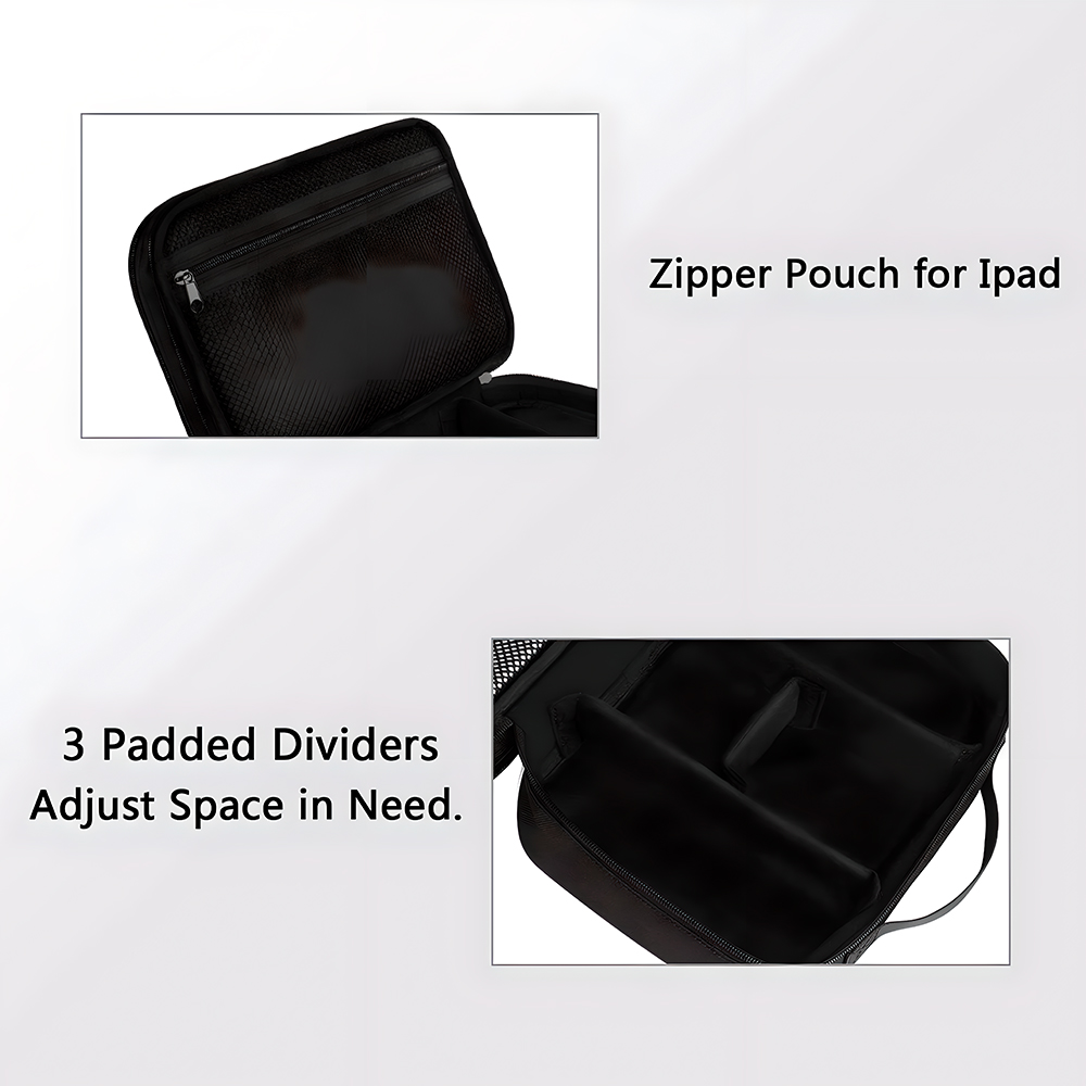 Organizador Cabos Matein Bolsa Viagem Média Preto