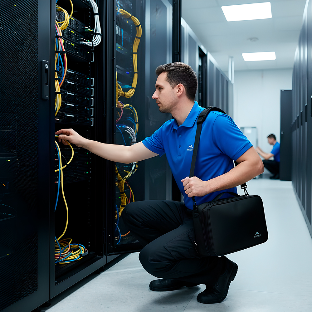 Organizador Cabos Matein Bolsa Viagem Média Preto