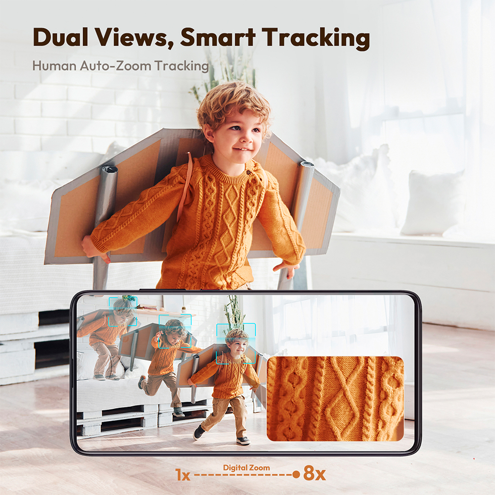 Câmera Segurança Interna Botslab 3C Pro Wifi Full HD