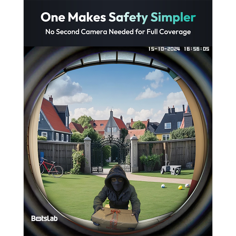 Campainha Vídeo Bostbab R810 Wi-Fi Full HD Visão Noturna