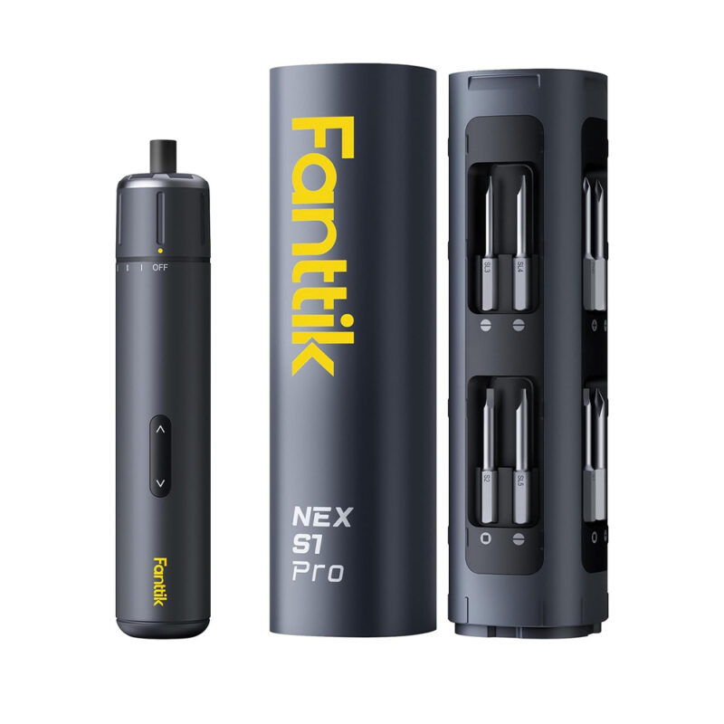 Parafusadeira Elétrica Fanttik S1 Pro 3.7V Precisão Kit Bits