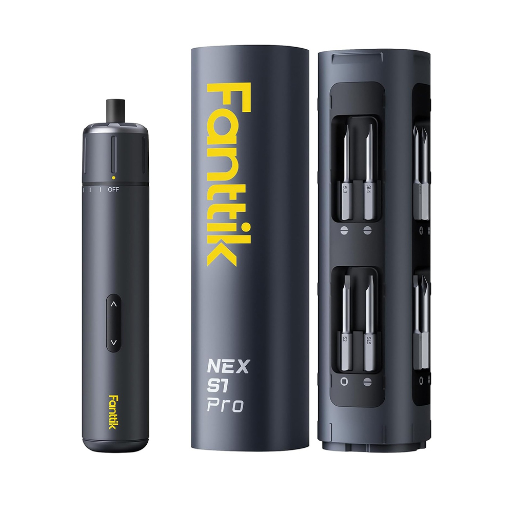 Parafusadeira Elétrica Fanttik S1 Pro 3.7V Precisão Kit Bits