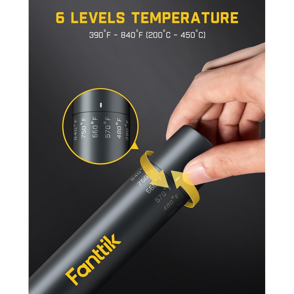 Kit Ferro De Solda Fanttik T1 Max Precisão Reparo Eletrônico