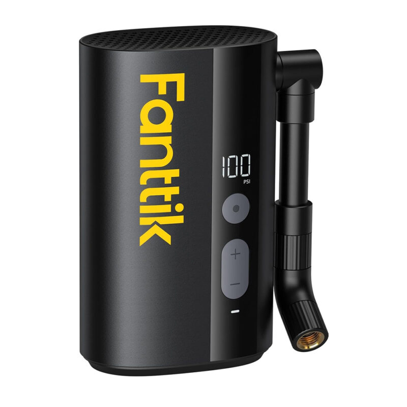 Mini Bomba Pneu Bicicleta Fanttik Elétrica Portátil X9 Ace