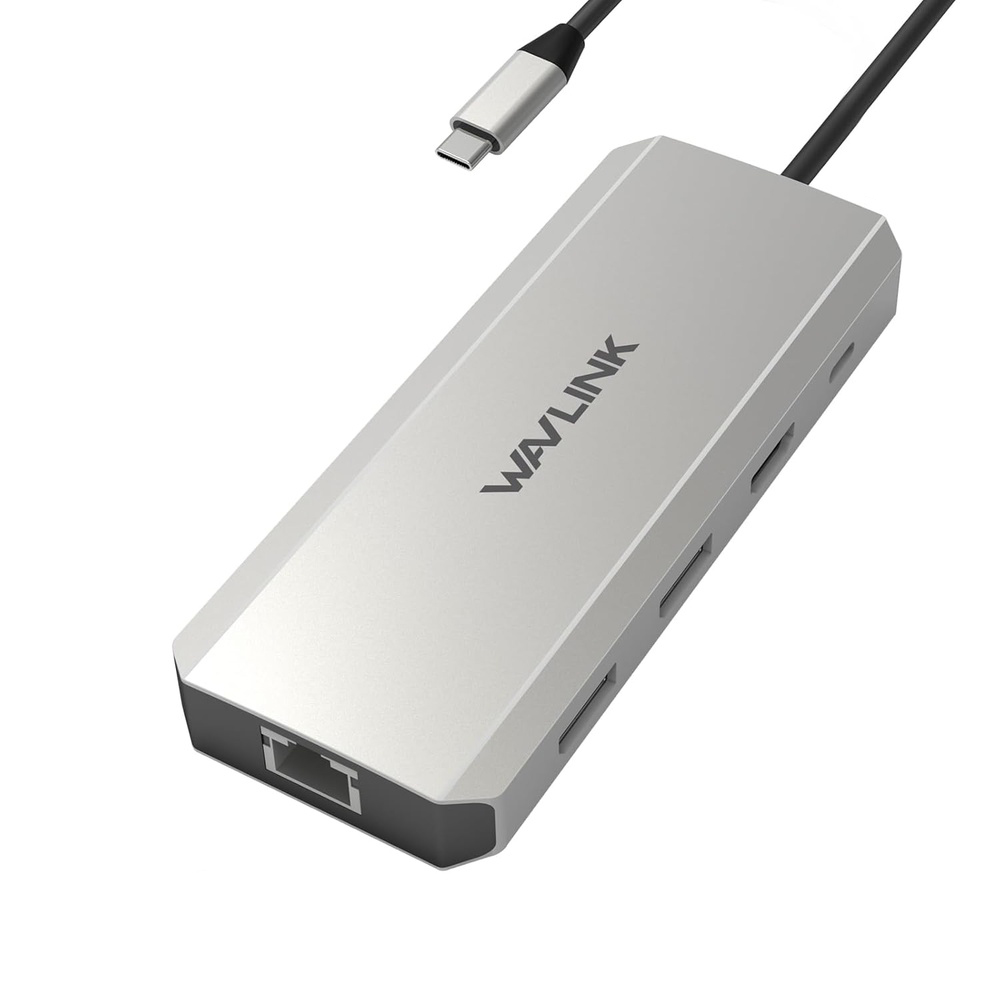 Wavlink Dock USB C Dual Monitor 8K 4K 85W PD Ethernet 2.5G