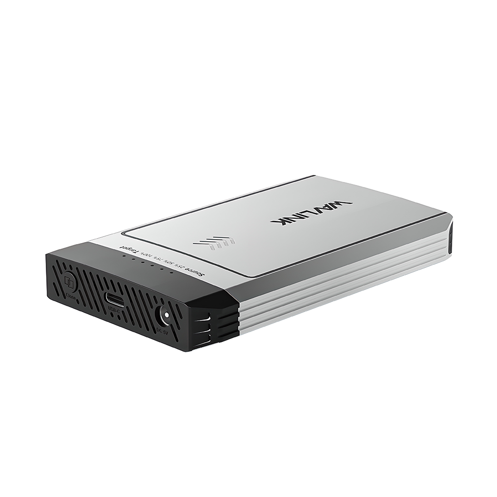 Gabinete Duplo Wavlink para M.2 SSD NVMe Dual-Bay 20Gbps