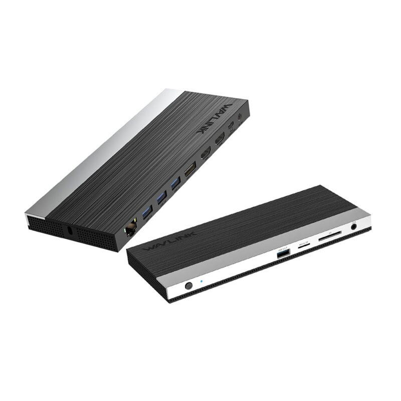 Docking Station Wavlink USB C Triplo Monitor Para Notebook