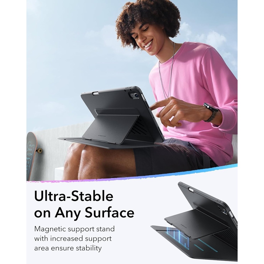 ESR Flip Hybrid Capa iPad Air 11 2025/2024 5 4 Preto