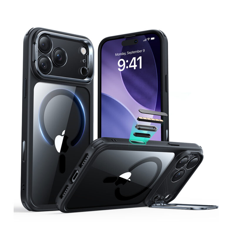 Capa ESR iPhone 17 Pro Max HaloLock Híbrida c/ Suporte