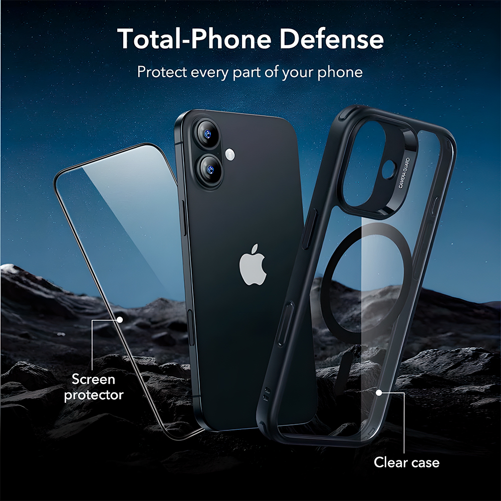 Capa ESR iPhone 17 Halolock Híbrida C/ Botão Câmera