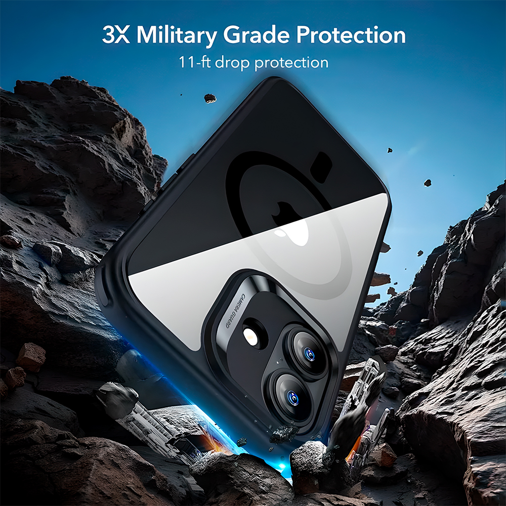 Capa ESR iPhone 17 Halolock Híbrida C/ Botão Câmera