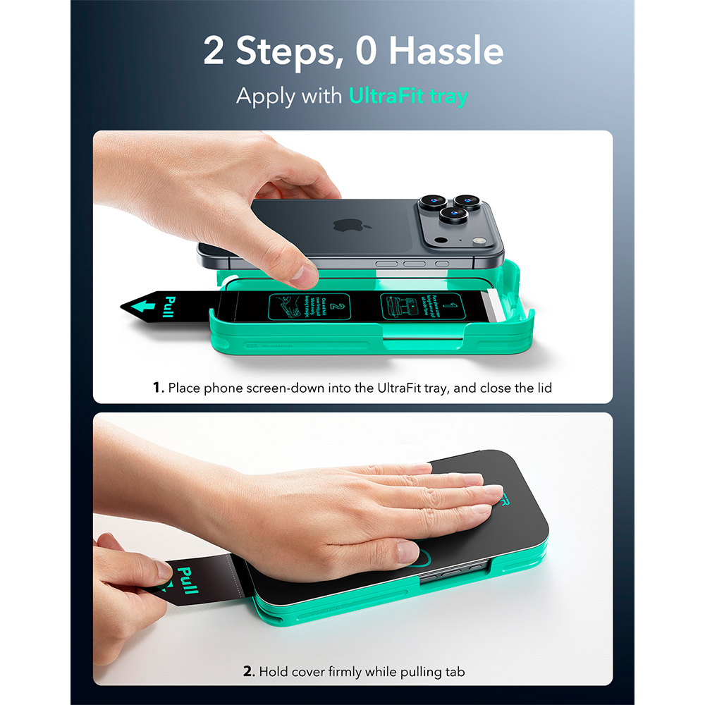 ESR Protetor Tela iPhone 17 Pro Armorite Vidro 2 Unid