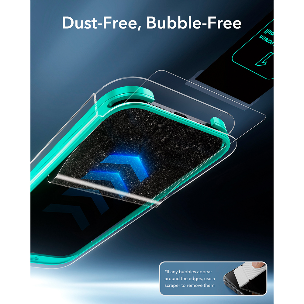 ESR Película iPhone 17 Pro Max Armorite 2 Pack Borda Preta