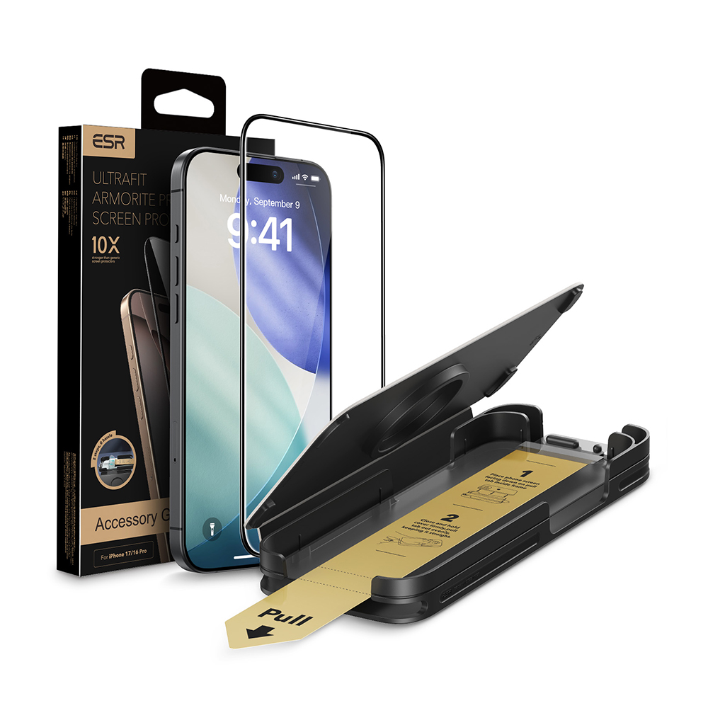 Película ESR iPhone 17/16 Pro Vidro Armorite Pro UltraFit