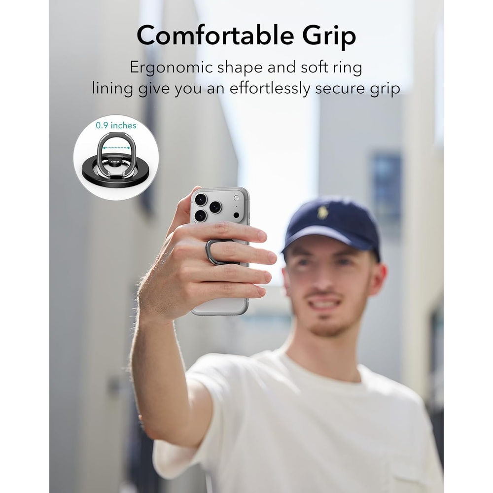 ESR Suporte Magnético Anel Celular MagSafe Ajustável iPhone