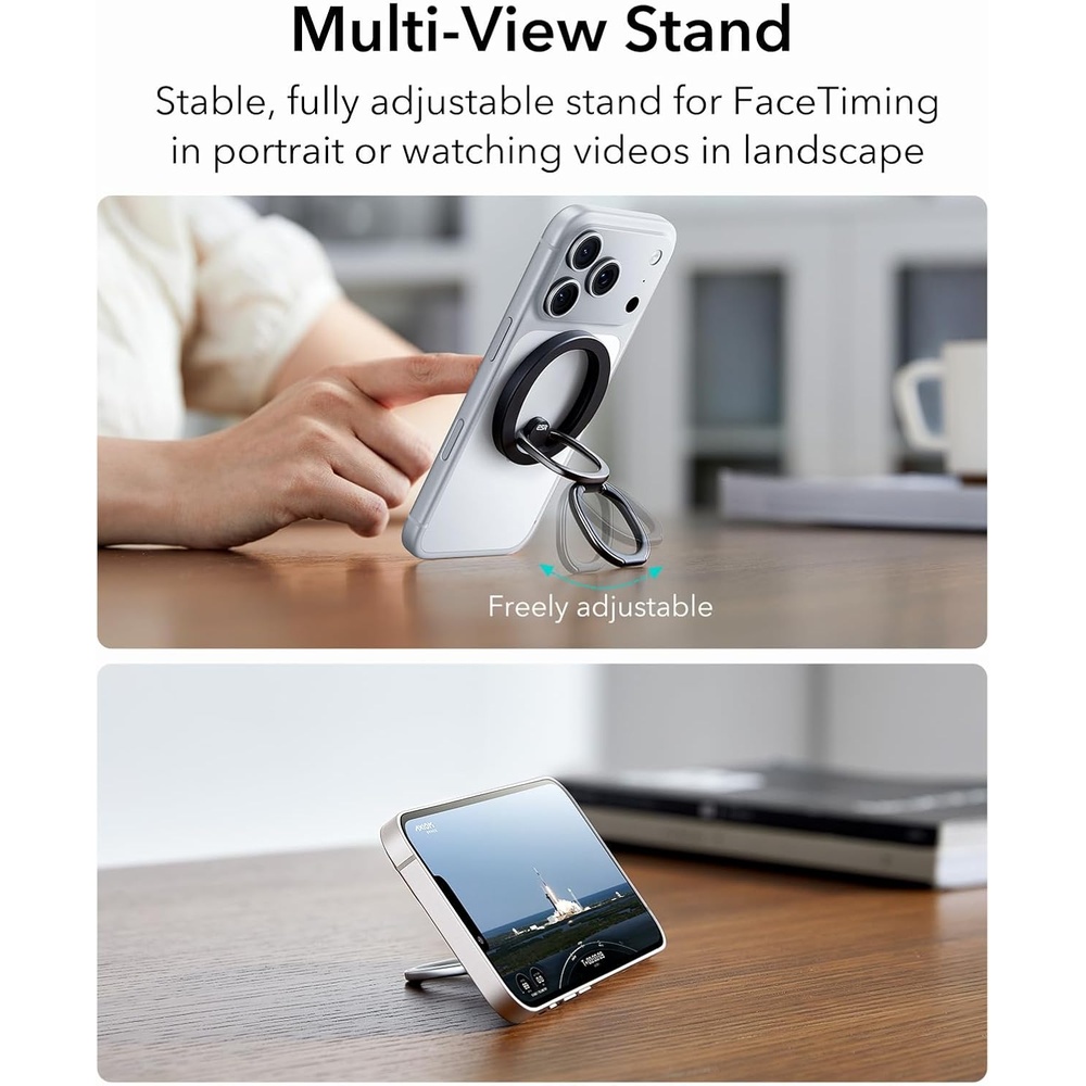 ESR Suporte Magnético Anel Celular MagSafe Ajustável iPhone