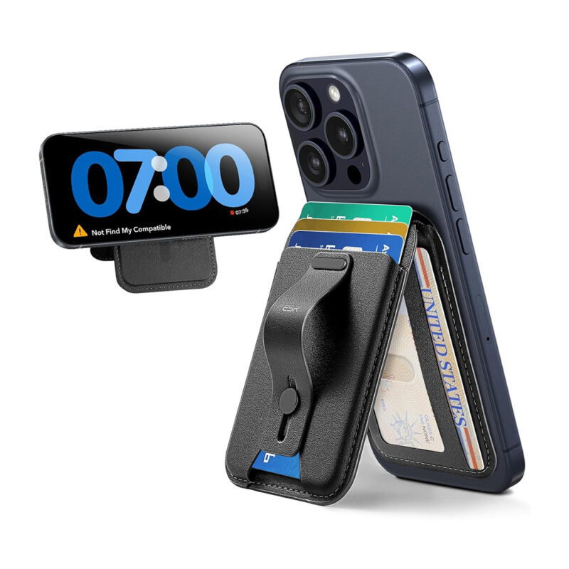 Carteira MagSafe ESR Suporte Cartões Loop P/iPhone 12 A 16