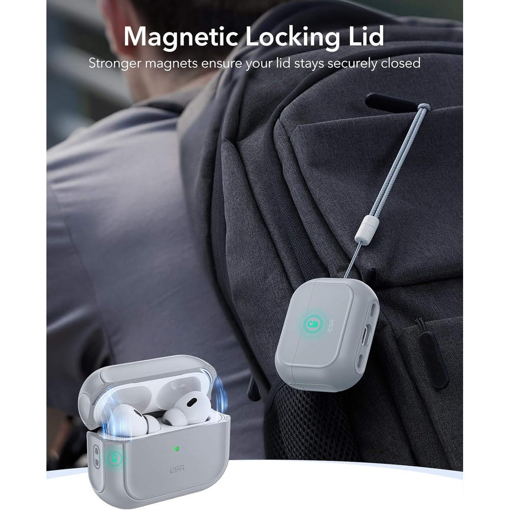 Capa ESR P/ AirPods Pro 2ª Geração Proteção Total MagSafe