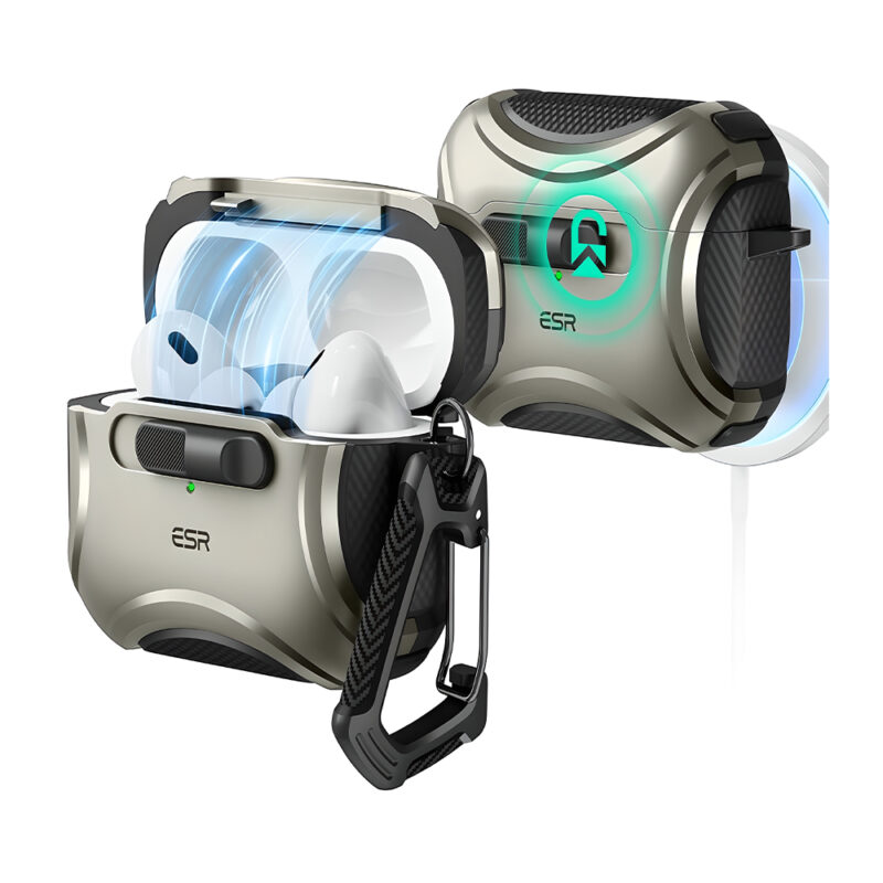 Capa ESR AirPods Pro 2/1 Geração MagSafe Trava Anti Queda