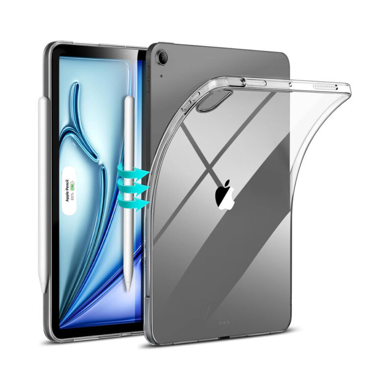 Capa ESR Para iPad Air 11 Pol Transparente Anti Amarelamento