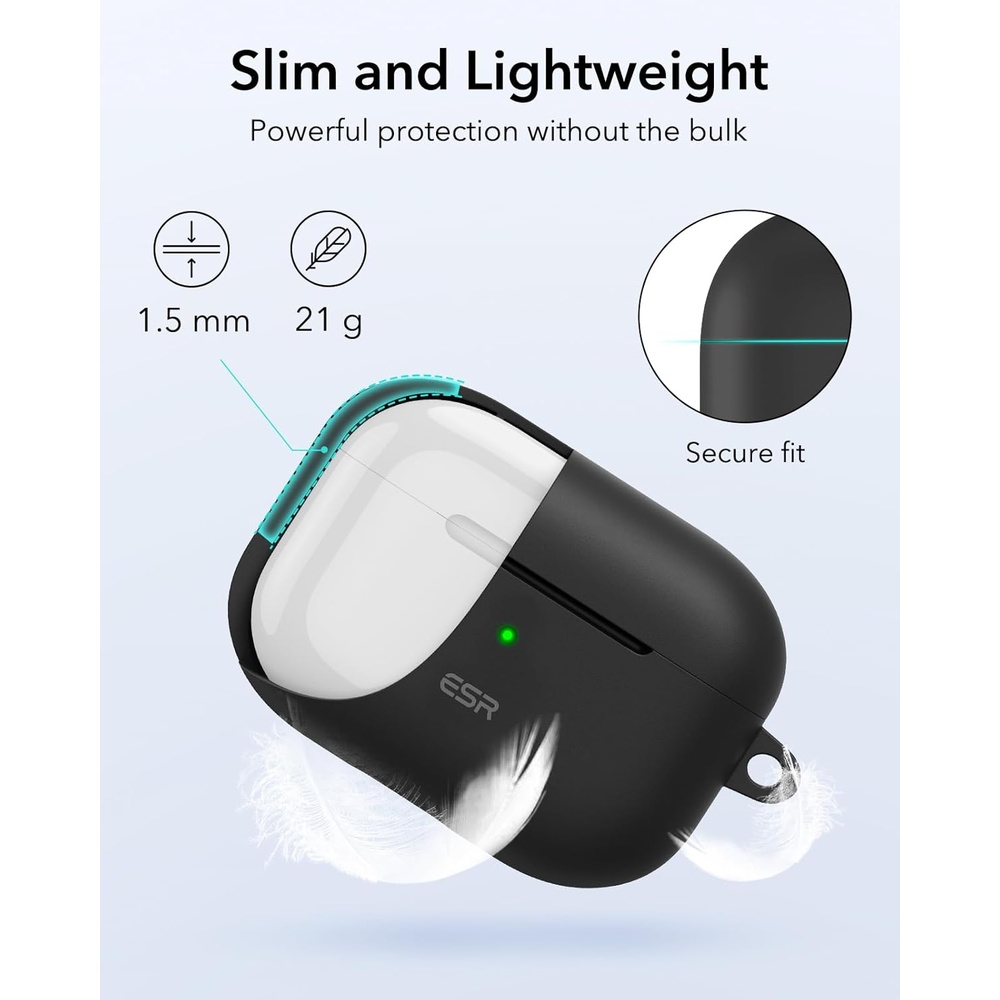 Capa ESR AirPods Pro 2 Geração Magnética Mosquetão Proteção