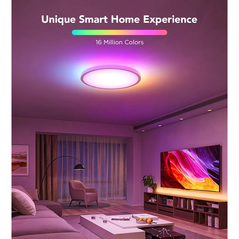 Govee Luminária Smart Led Rgbic Rgbww Wi-Fi Bluetooth Teto