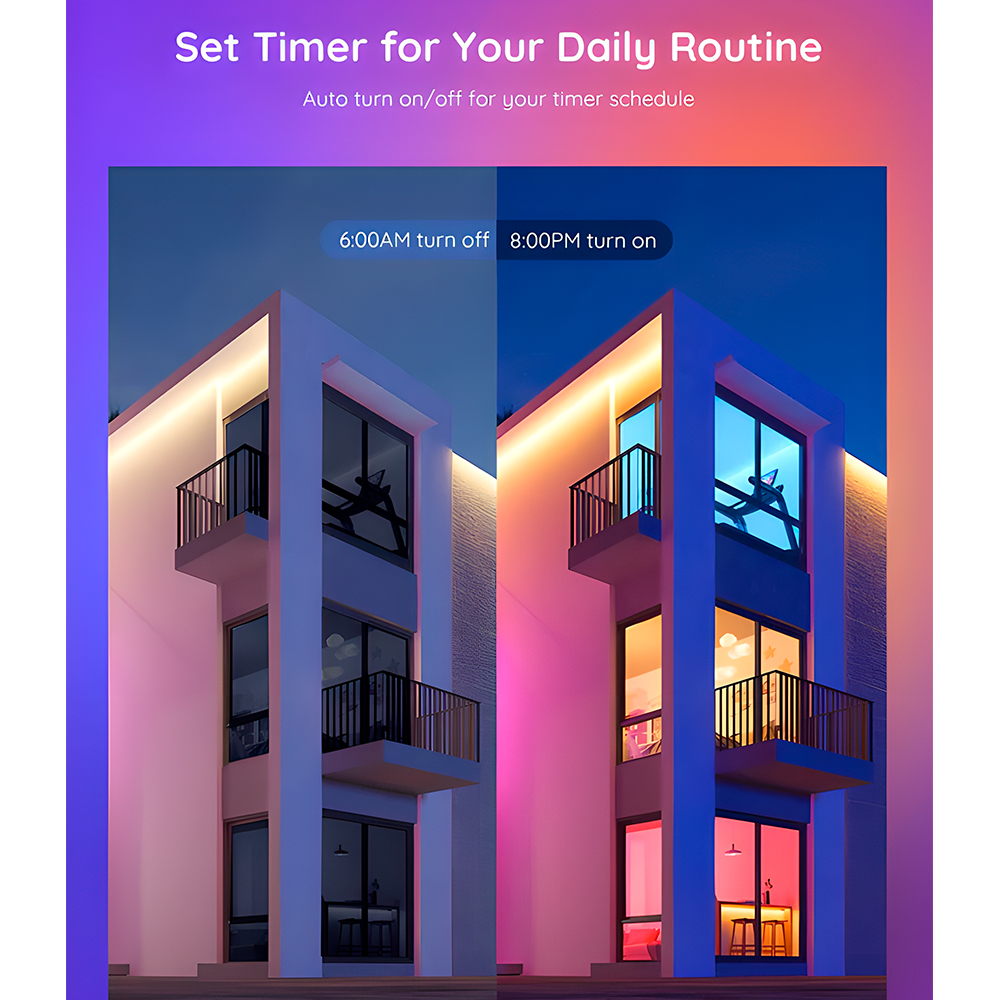 Lâmpada Inteligente Govee RGBWW WiFi Bluetooth A19 Bivolt