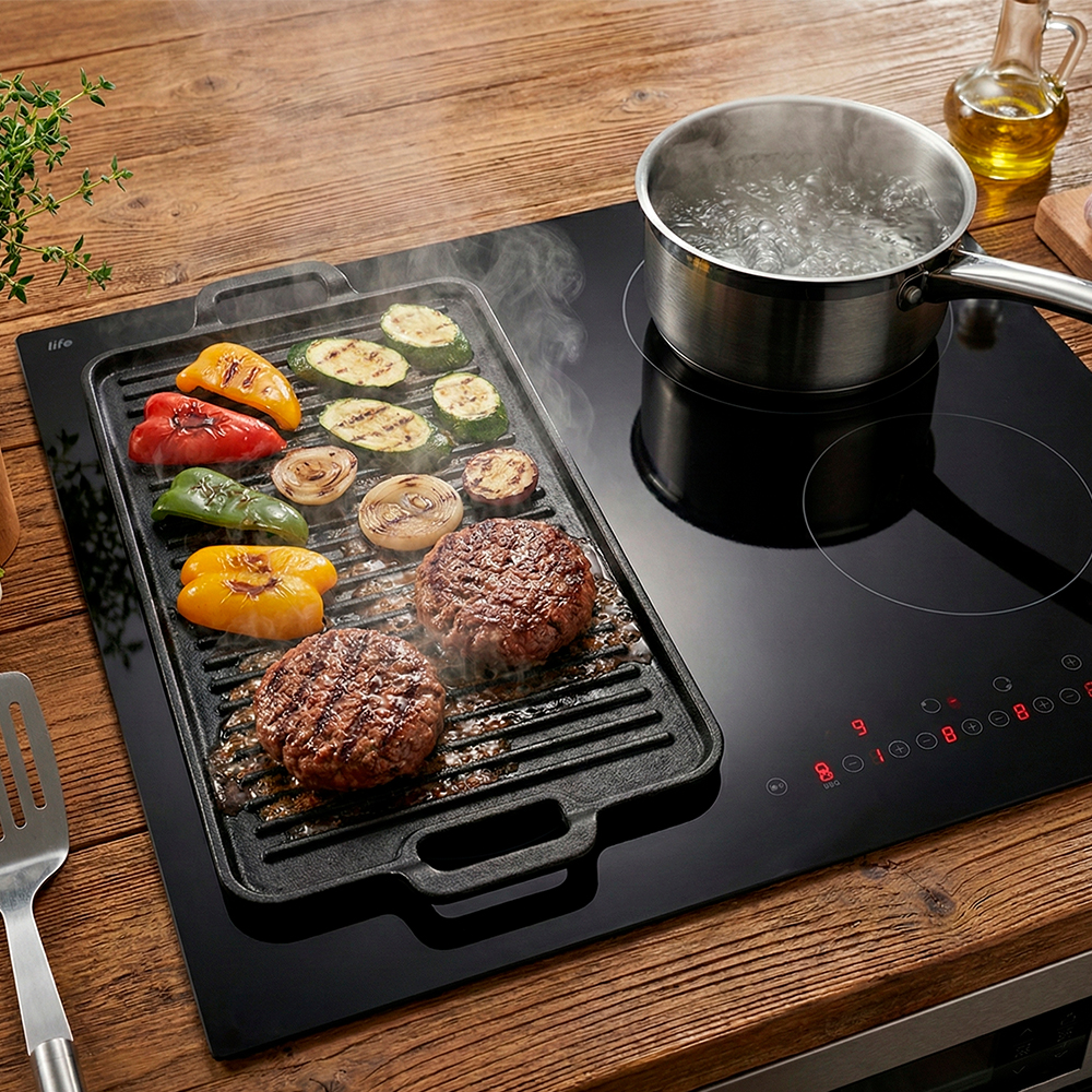 Cooktop Cerâmico Life 4 Zonas 60cm Preto Touch Control
