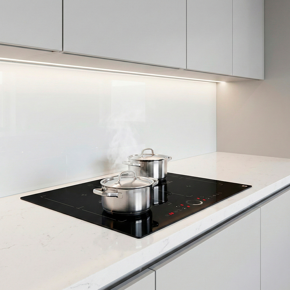 Cooktop Indução Life 4 Zonas 60cm Vidro Cerâmico Preto