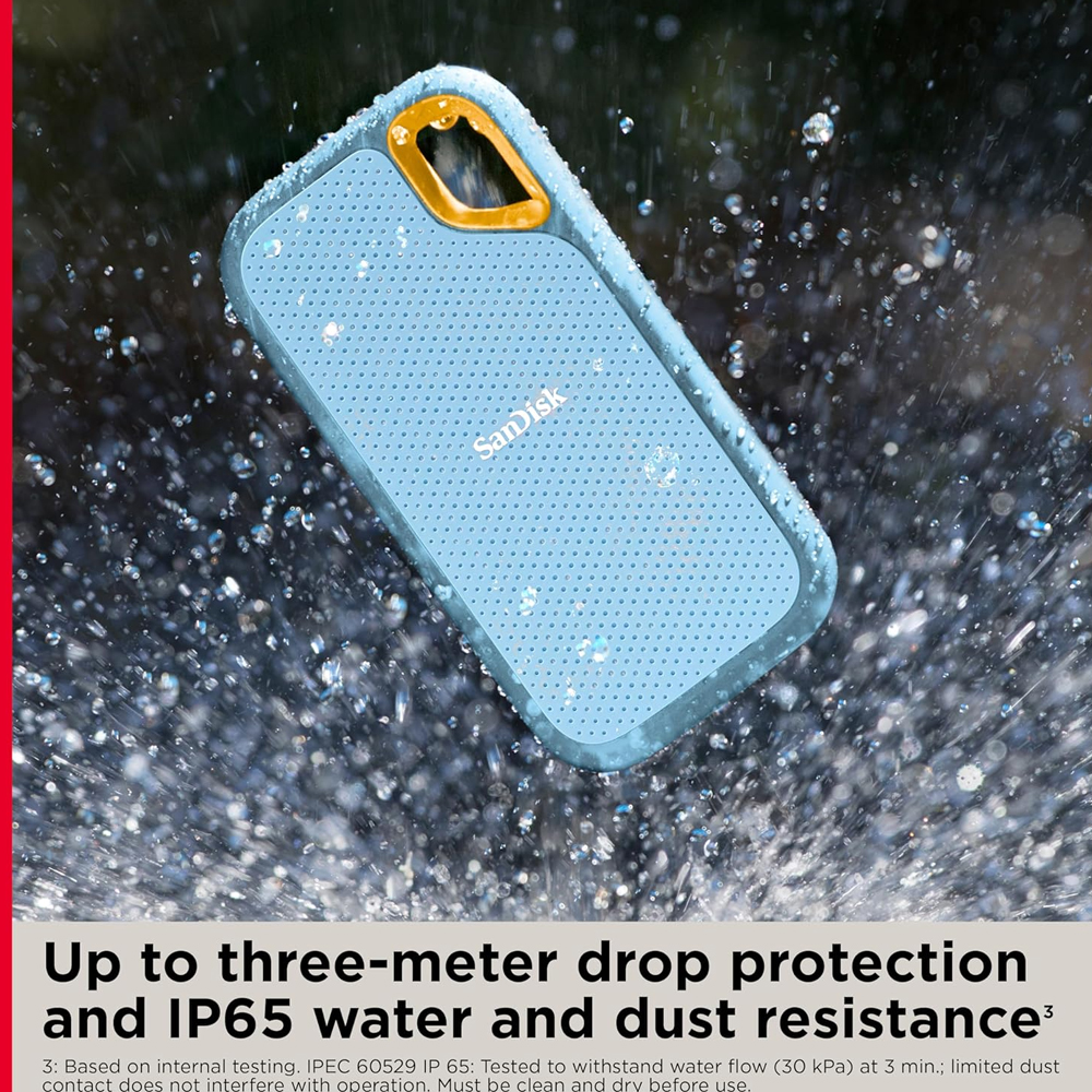 SSD Portátil SanDisk Extreme 4TB Usb C Para Pc Notebook