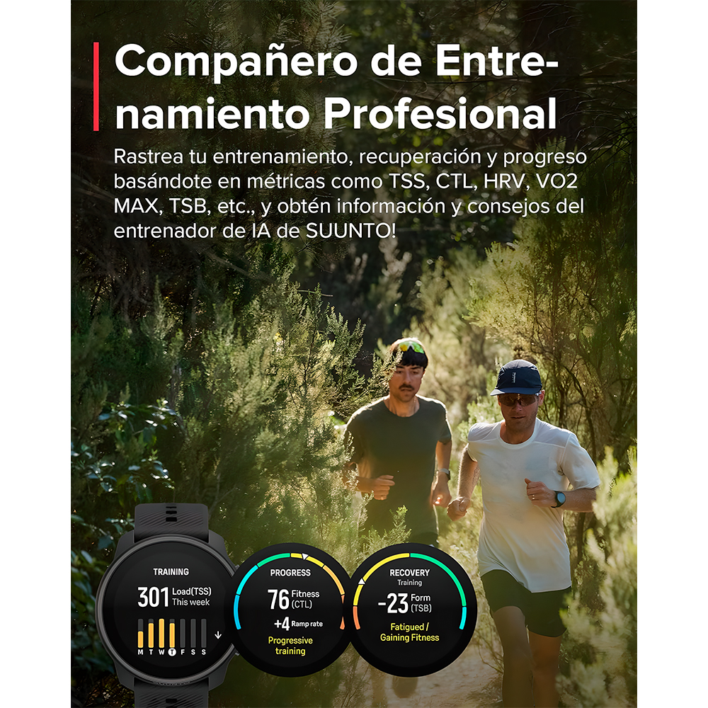 Relógio Smartwatch Suunto Race S Gps Tela Amoled 1.3" Preto