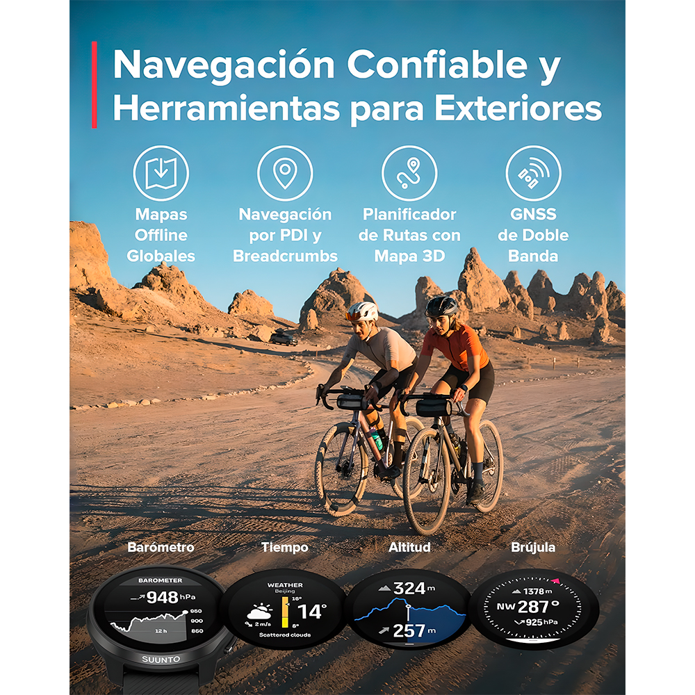 Relógio Smartwatch Suunto Race S Gps Tela Amoled 1.3" Preto