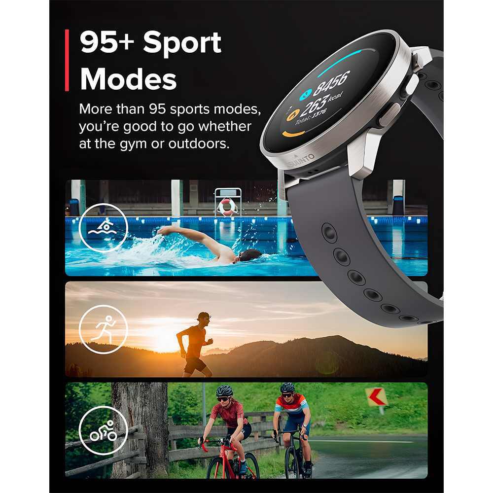 Smartwatch Suunto 9 Peak Pro Gps Multi Esport Titanium Slate