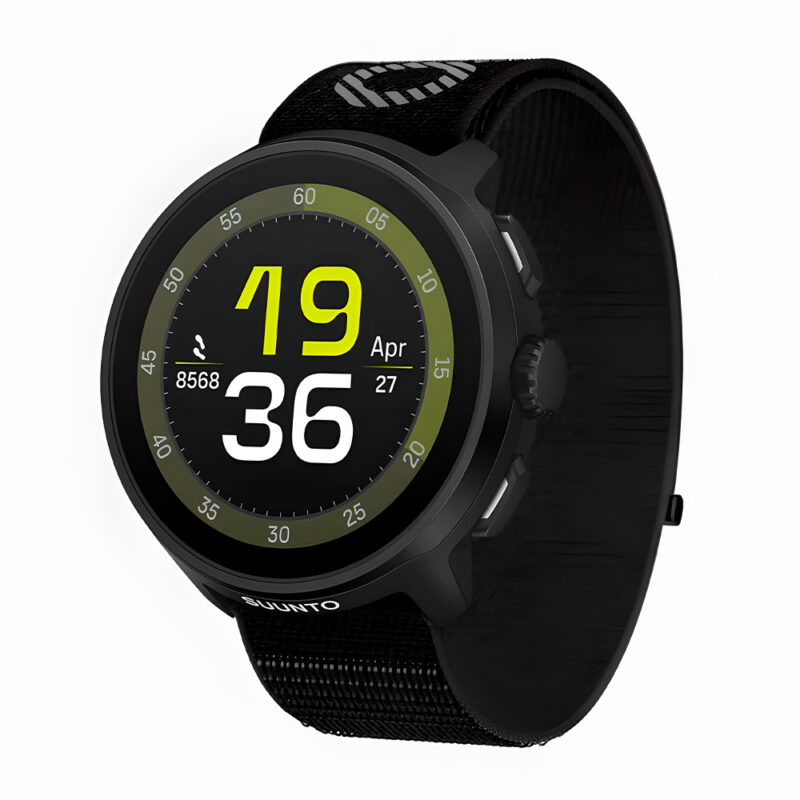 Relógio Smartwatch Run Sports Corrida Gps Tela Amoled Black