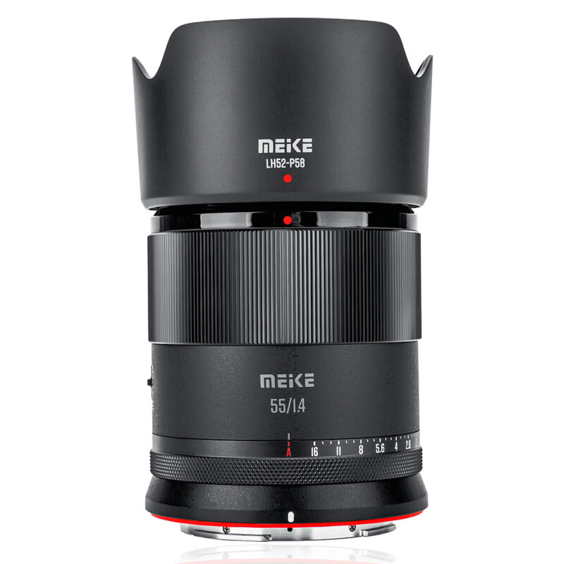 Lente Meike 55mm F1.4 Aps-C Af Stm para Câmera Fujifilm X