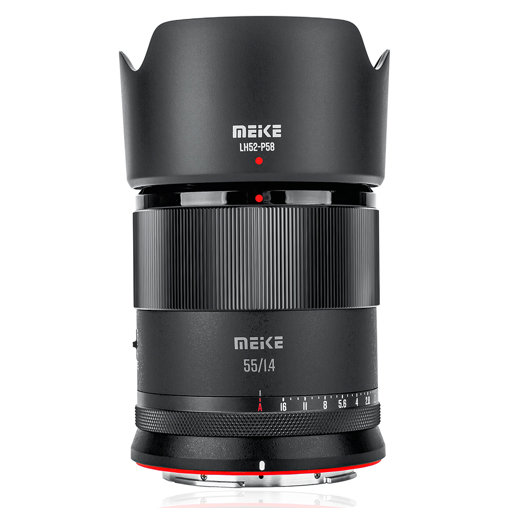 Lente Meike 55mm F1.4 Aps-C Af Stm para Câmera Fujifilm X