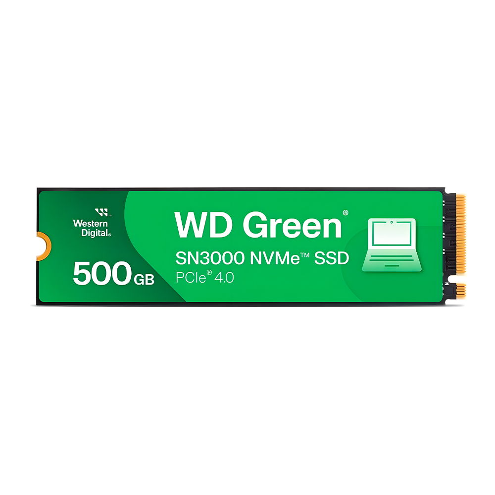 Ssd Wd Green 500gb M.2 Nvme Gen4 Sn3000 Para Pc Notebook