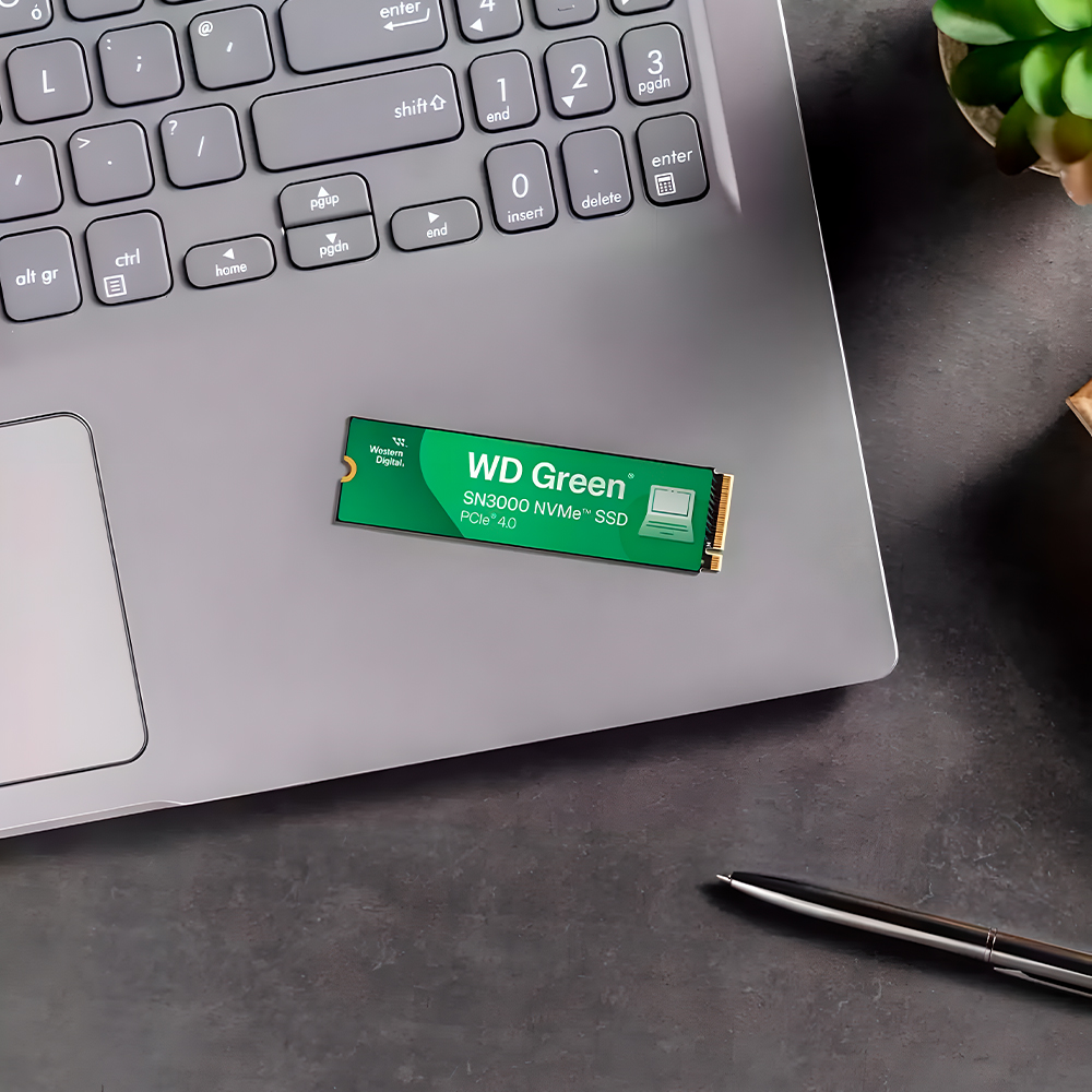 Ssd Wd Green 500gb M.2 Nvme Gen4 Sn3000 Para Pc Notebook