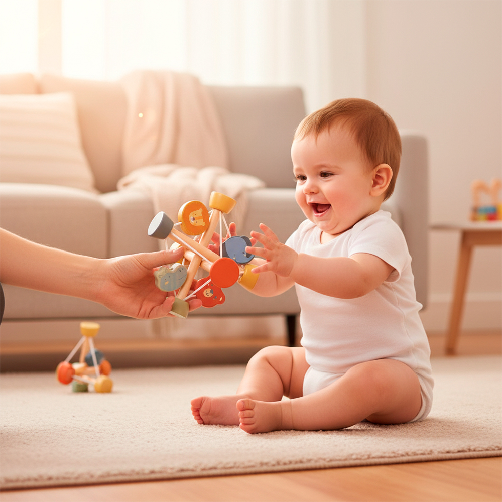 Bola De Atividades Phoohi Activity Ball Sensorial Bebê