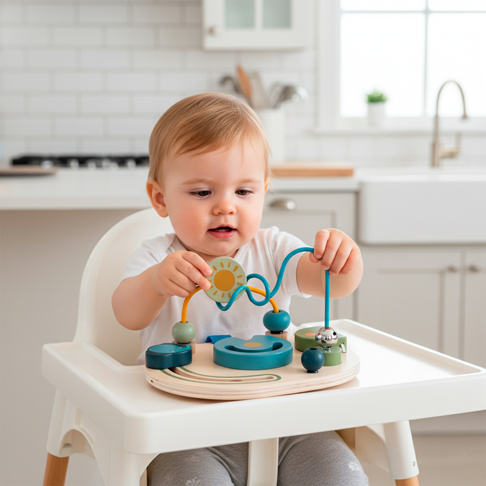 Tablero Phoohi Busyboard Elefante Brinquedo Educativo